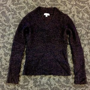 Merona XS brown v neck sweater